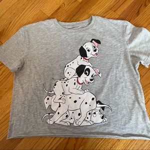 NWOT Disney 101 Dalmatians Crop Top